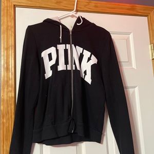 Pink zip up